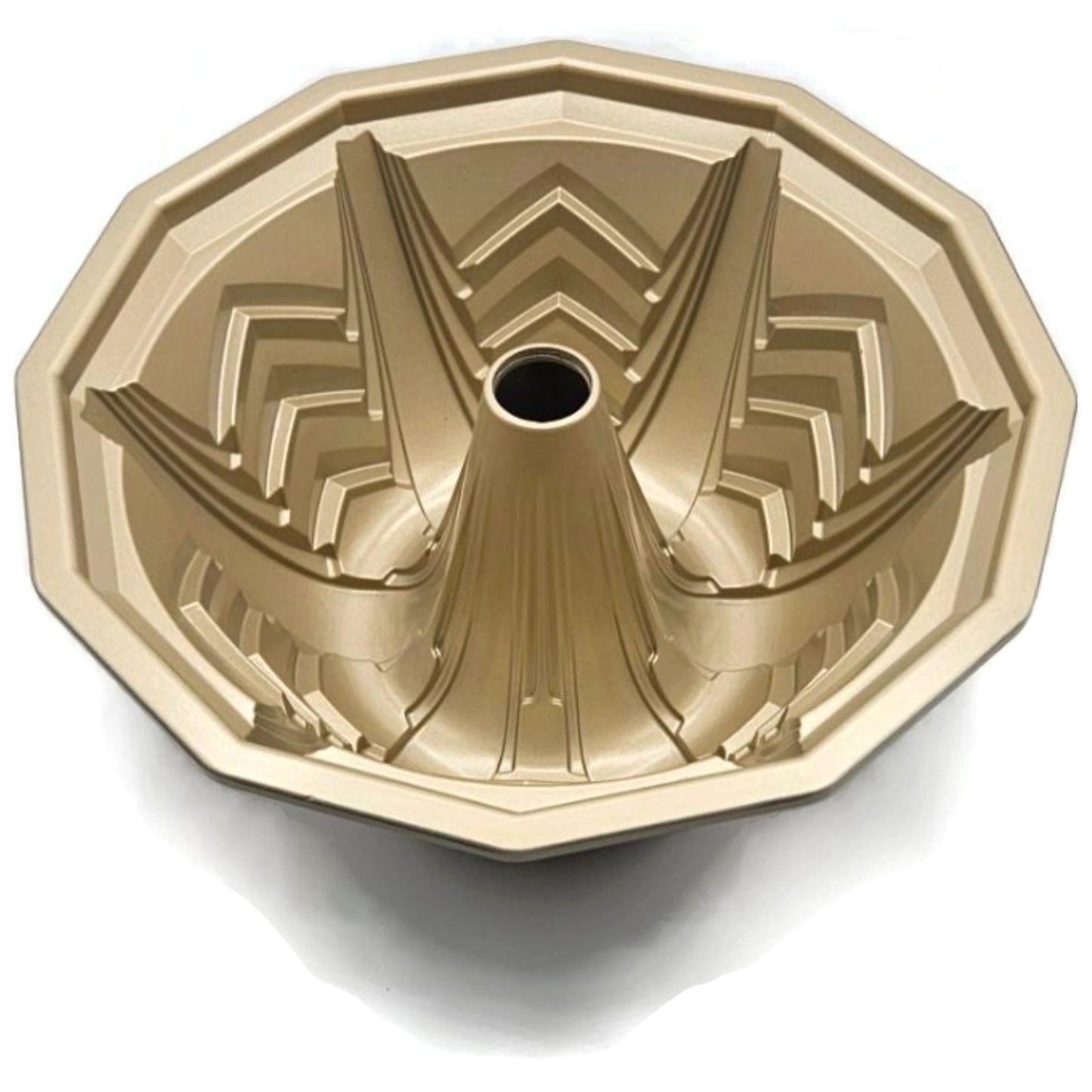 Marquee Bundt Cake Pan 10 Cups Geometric Non Stick Williams Sonoma Nordic Ware