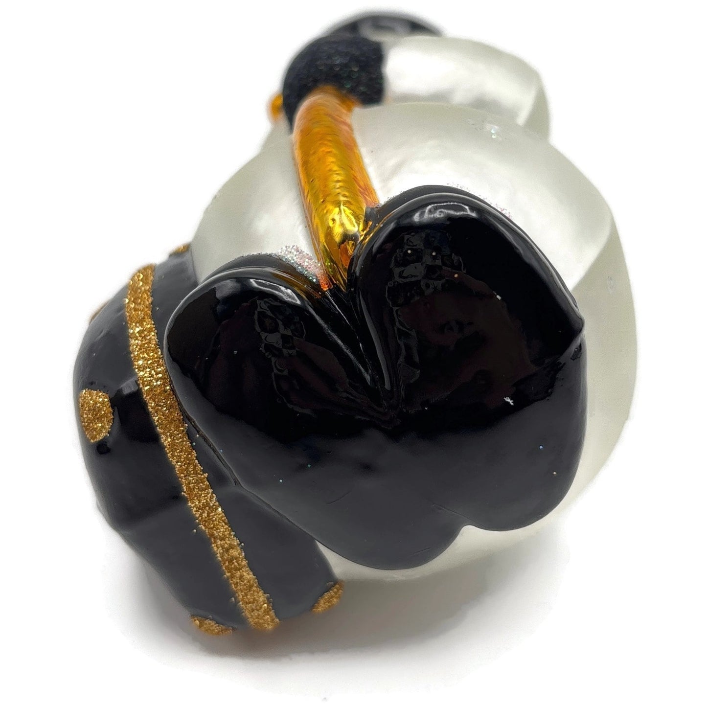 Patricia Breen Professor Mercury Snowman Christmas Tree Ornament Neiman Marcus