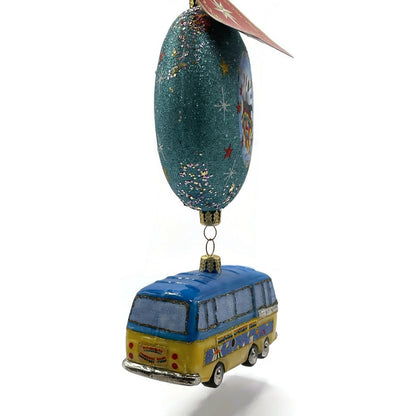 Christopher Radko Bus A Tour to the Top The Charts Beatles Christmas Ornament