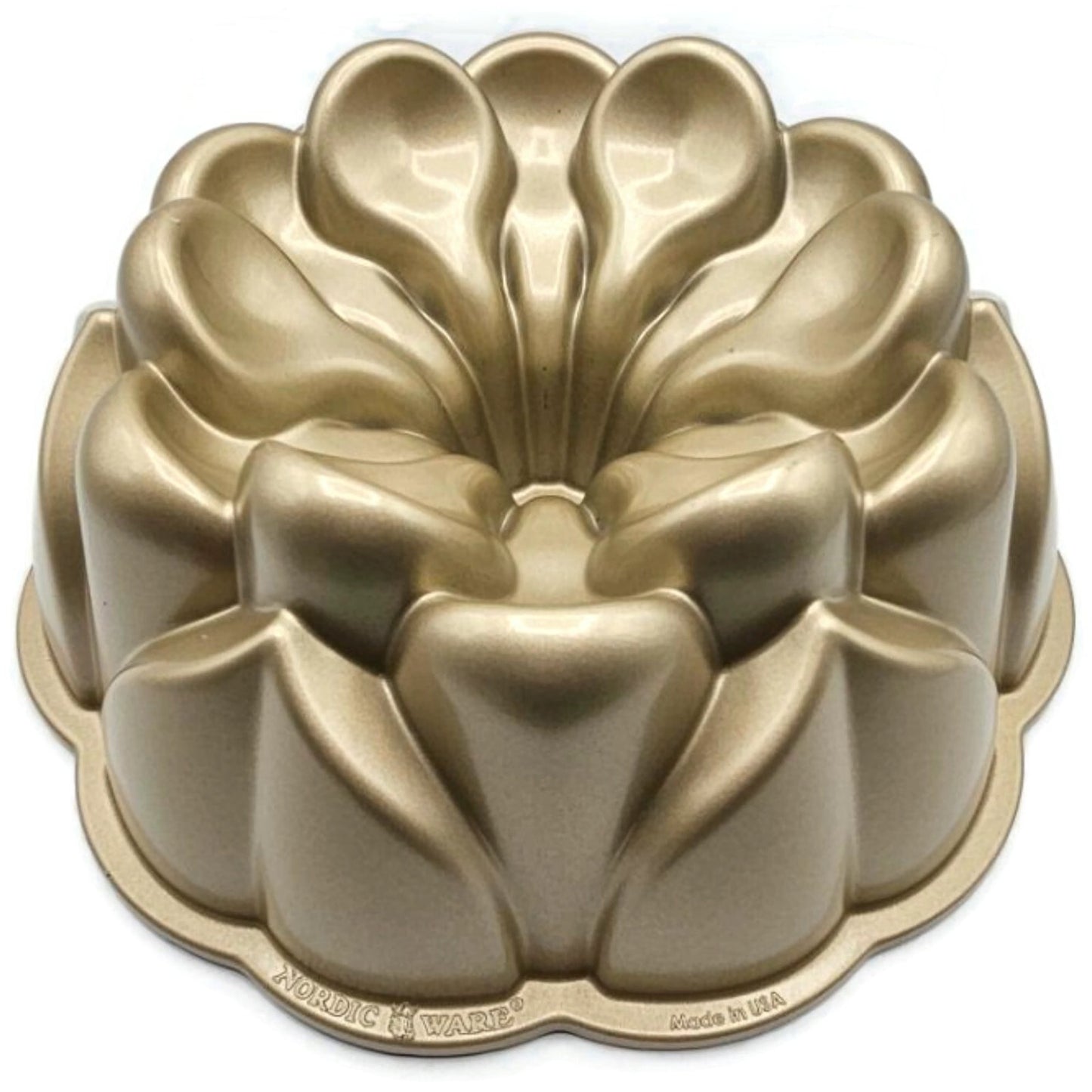 Magnolia Bundt Cake Pan Flower Non Stick 10 Cup Williams Sonoma Nordic Ware
