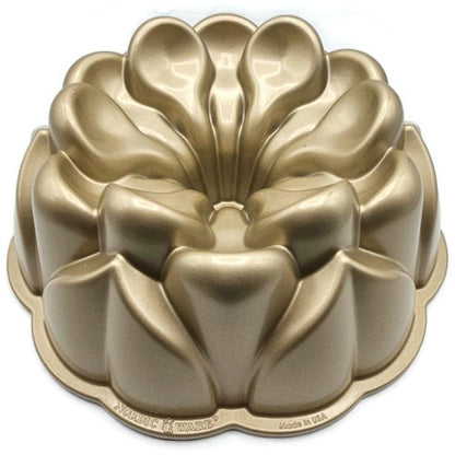 Magnolia Bundt Cake Pan Flower Non Stick 10 Cup Williams Sonoma Nordic Ware