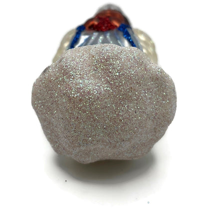 Patricia Breen Quartet Of Angels Pastel Heart Blue Red White Christmas Ornament