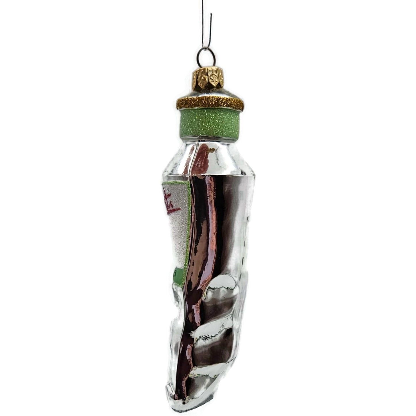 Patricia Breen PB Paints Vincent Cypress Green Single Tree Christmas Ornament