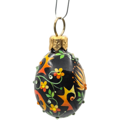 Patricia Breen Miniature Egg Surprise Russian Fable Easter Christmas Ornament