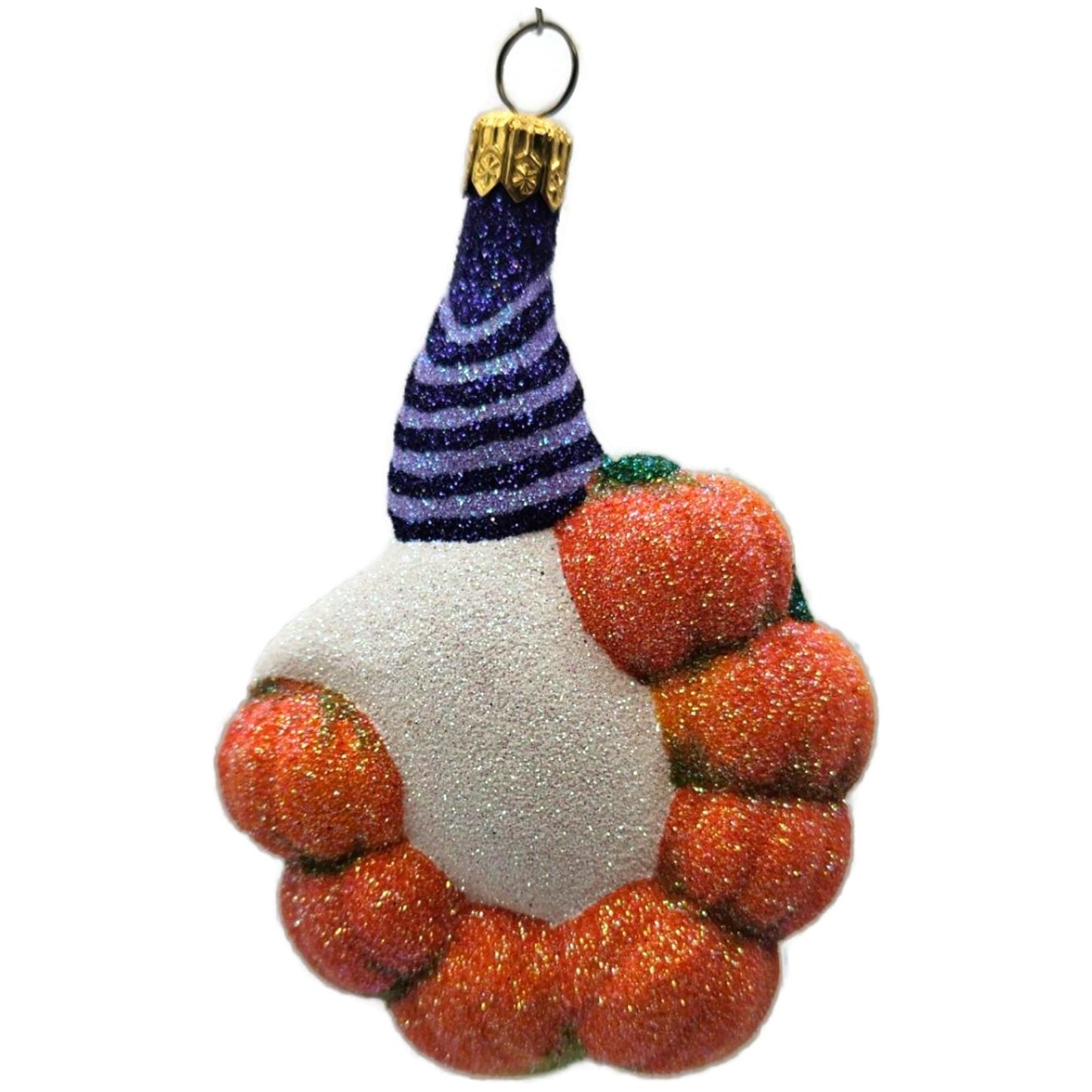 Patricia Breen Jack-o-Wreath Ghost Pumpkins Halloween Christmas Ornament 2419