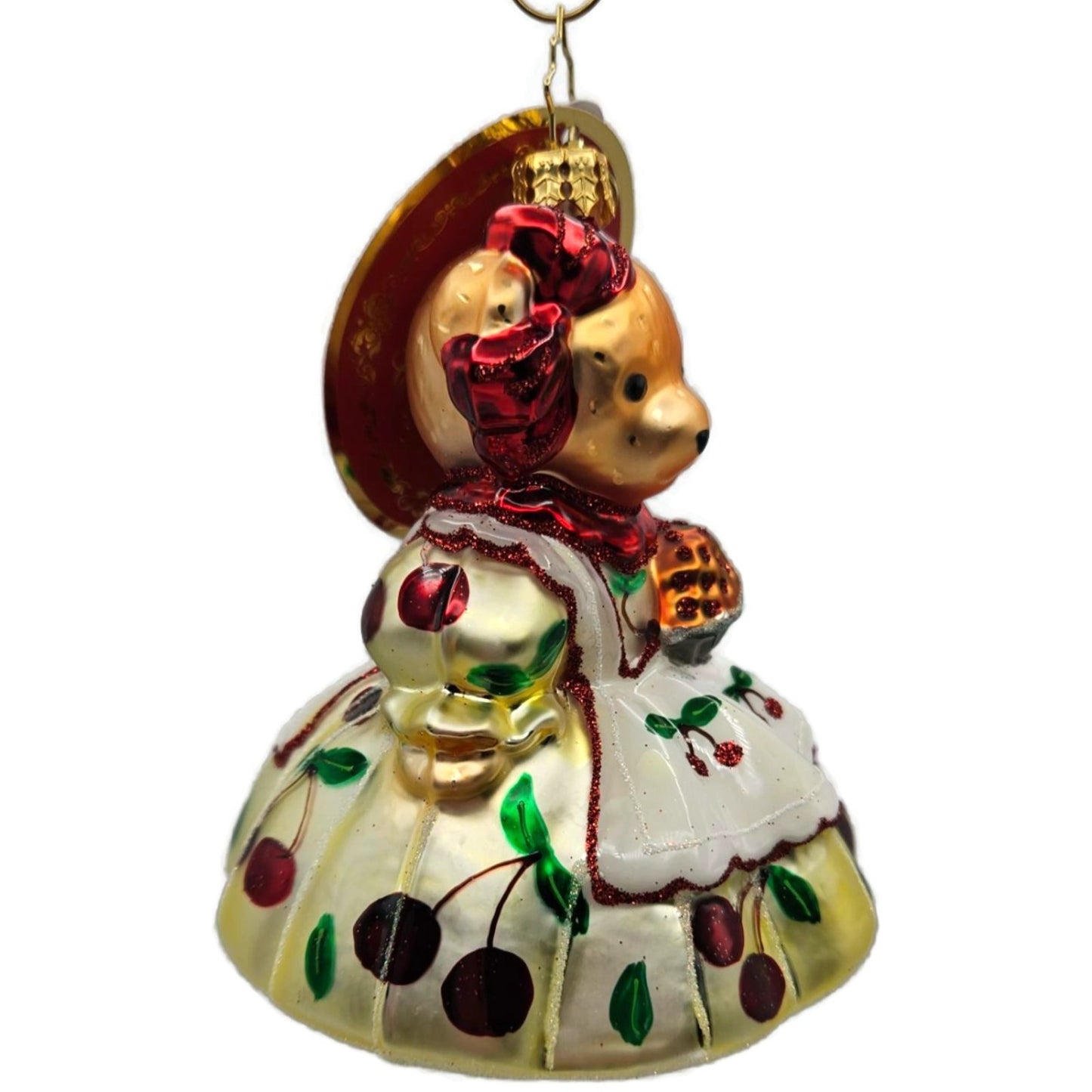 Christopher Radko Muffys Slice of Sweetness Bear Christmas Ornament 1022925