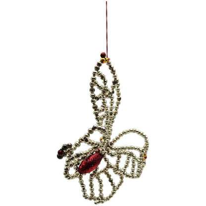 Christopher Radko Grand Monarch Beaded Butterfly Christmas Ornament 93-306-0