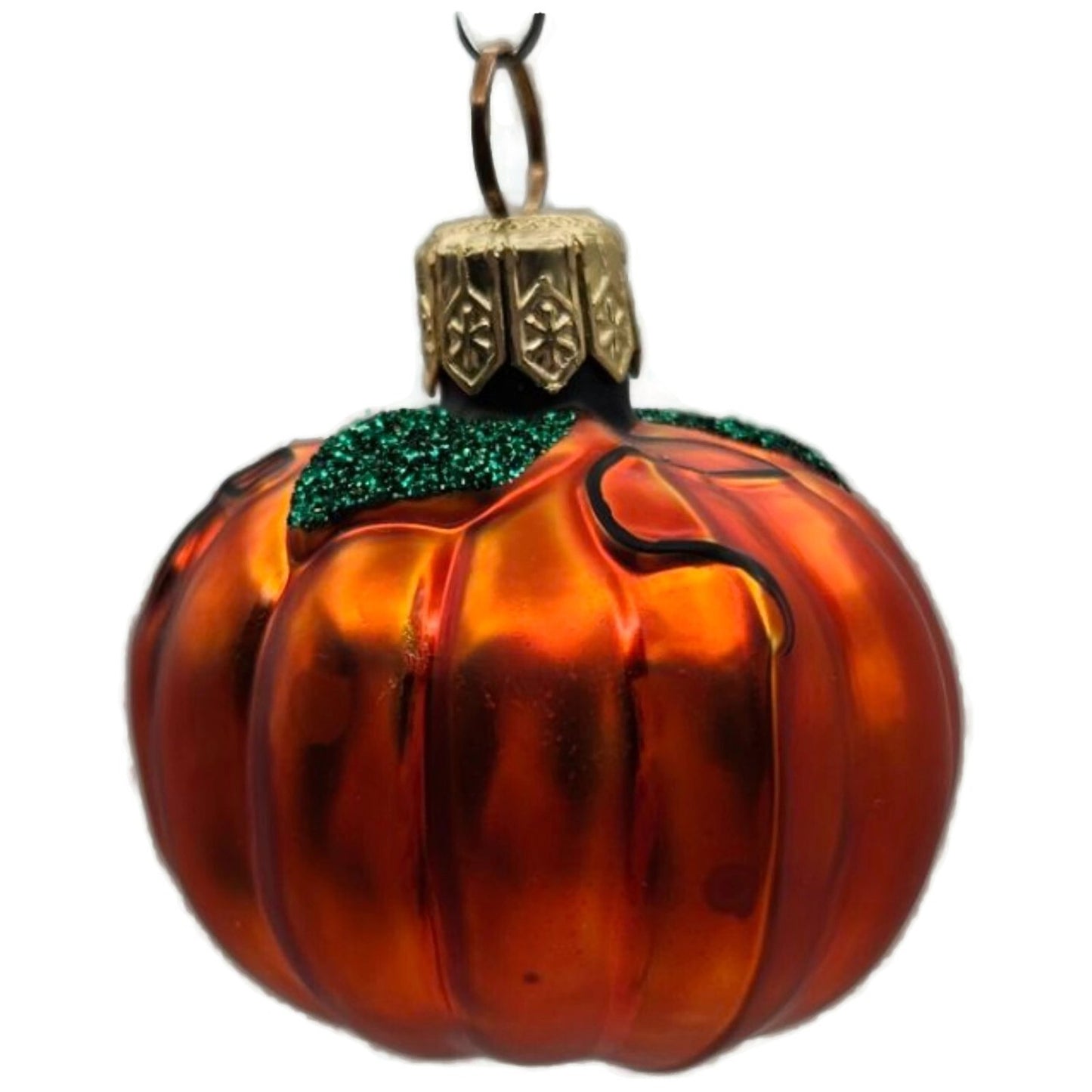 Patricia Breen Miniature Pumpkin Orange Halloween Christmas Tree Ornament CATZ