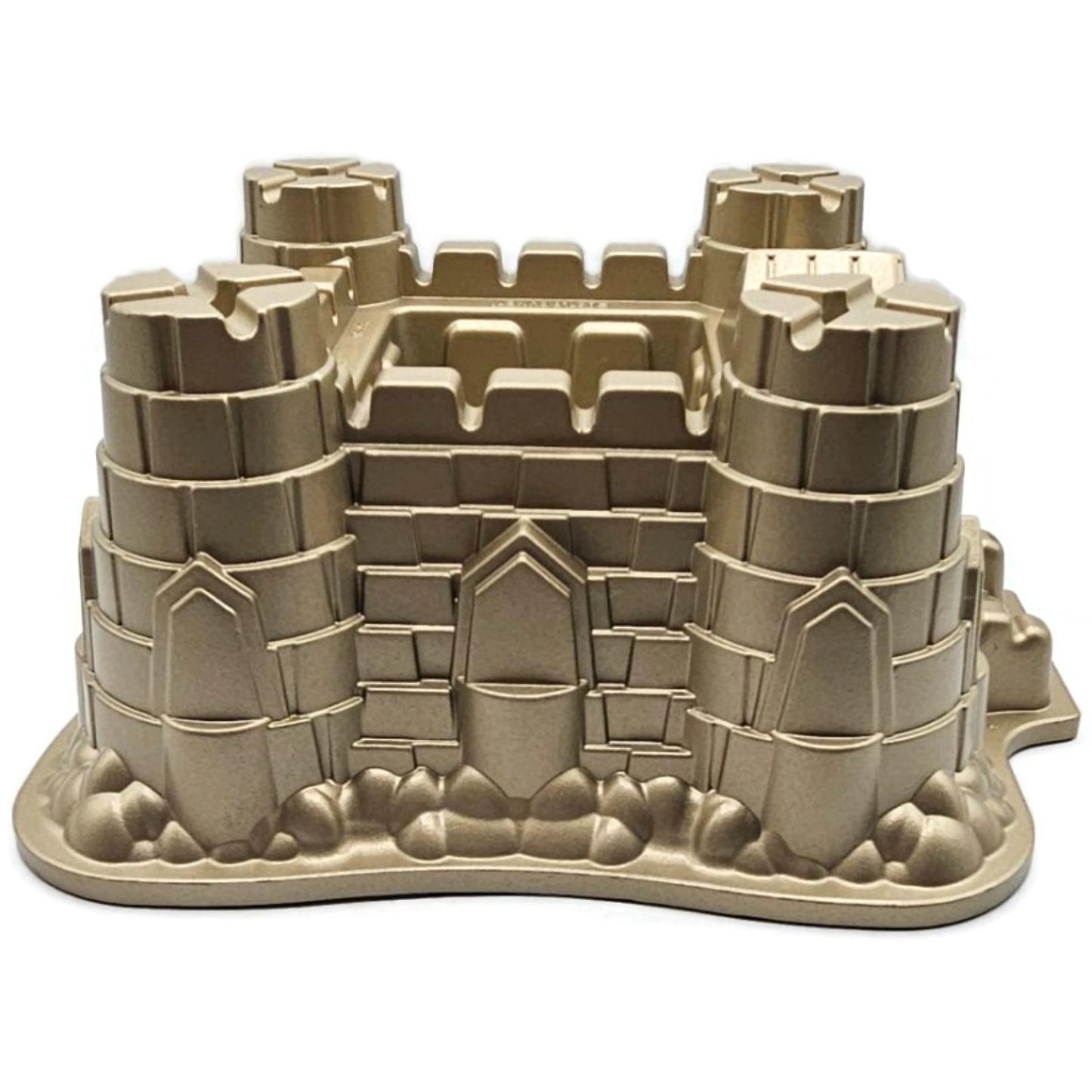 Castle Bundt Cake Pan 10 Cups Non Stick Gold Tone Williams Sonoma Nordic Ware