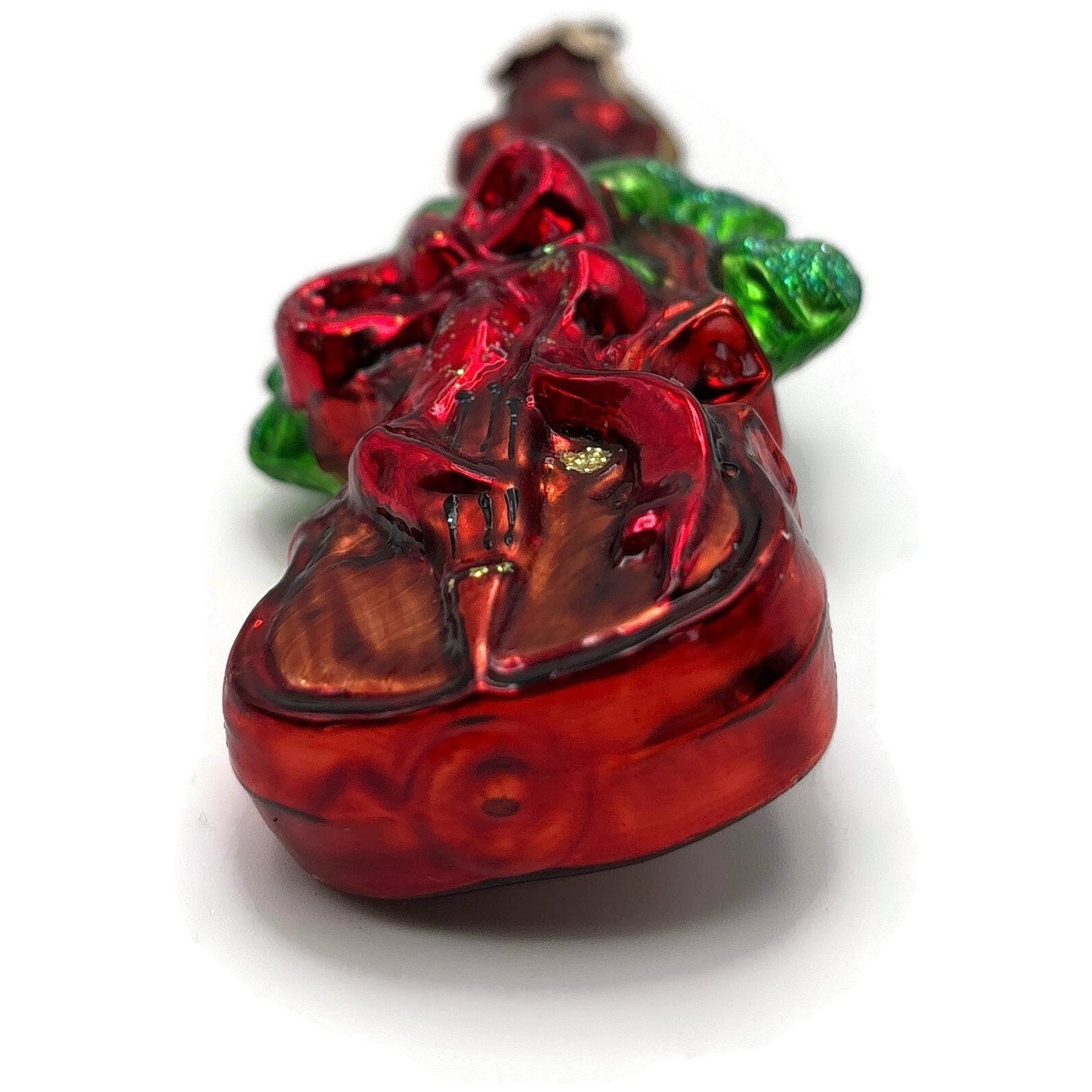 Christopher Radko Holiday Violin Gem Red Instrument Christmas Ornament 00-517-0