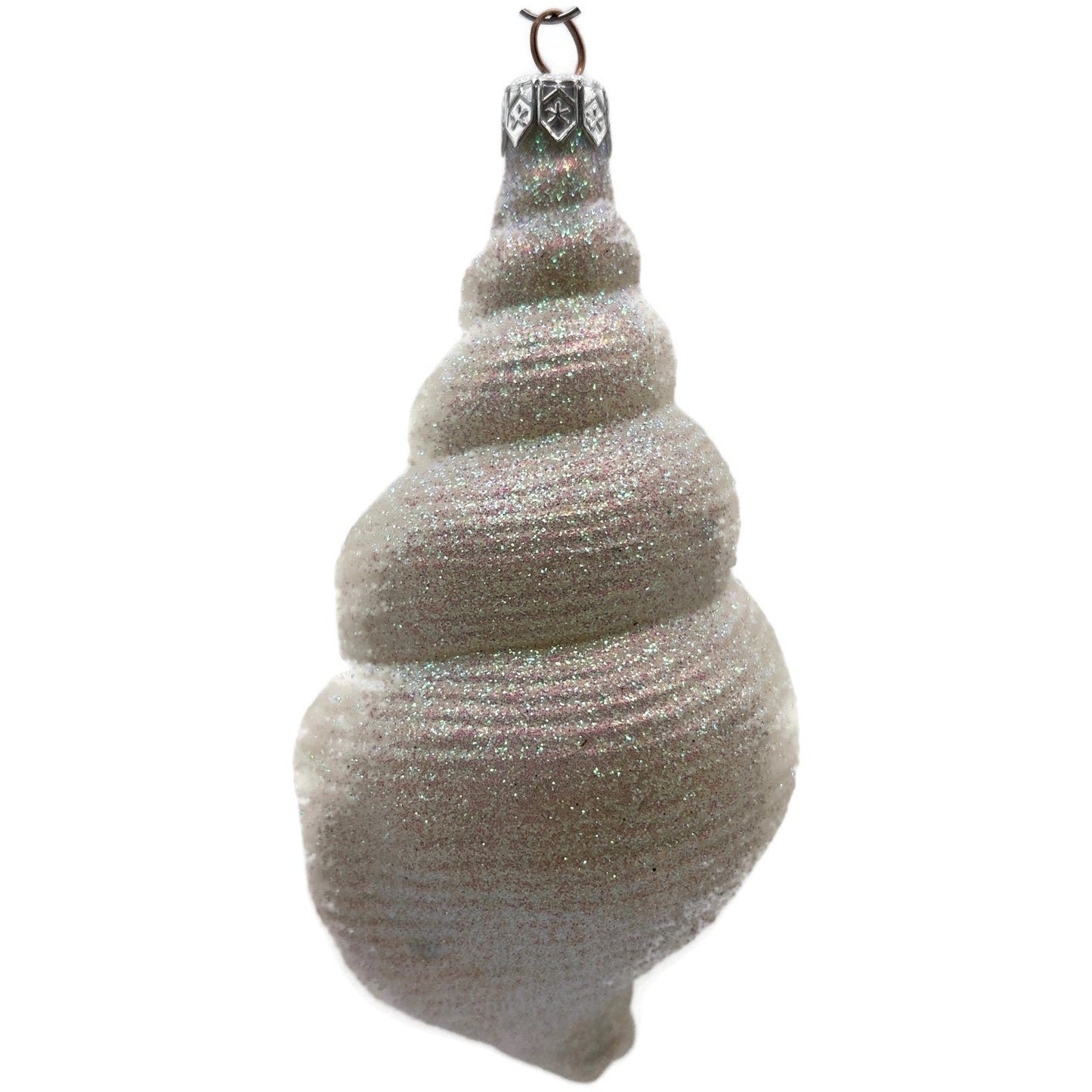 Patricia Breen A Walk On The Beach Pearl Shell White Summer Nautical Ornament