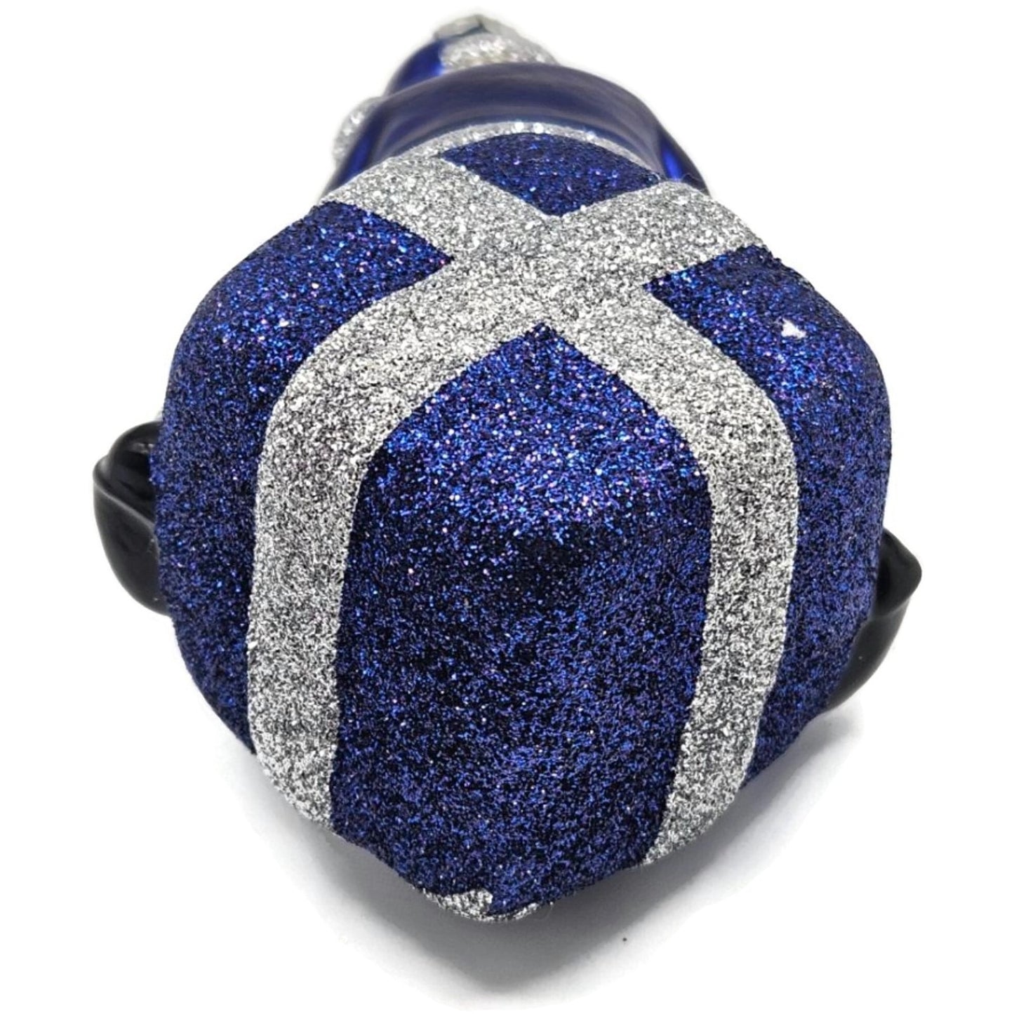 Patricia Breen For You Henry Cobalt Santa Claus Present Christmas Tree Ornament