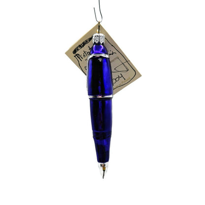 Patricia Breen Prototype Pen Purple Eric Signed One of a Kind Ornament 2400Gift