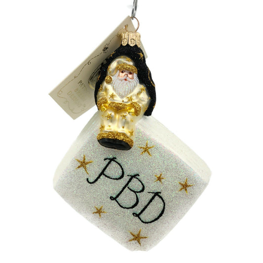 Patricia Breen Postcards from Portland Black Christmas Holiday Tree Ornament