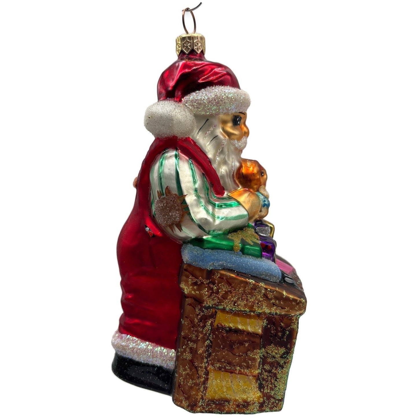 Christopher Radko Santa's Workshop Toys Glass Christmas Tree Ornament 97-231-0