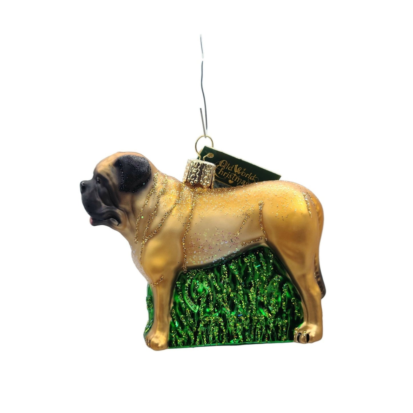 Old World Christmas English Mastiff Dog Christmas Holiday Tree Ornament