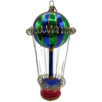 Christopher Radko Cloud Bound Hot Air Balloon Christmas Tree Ornament 01-0951-0