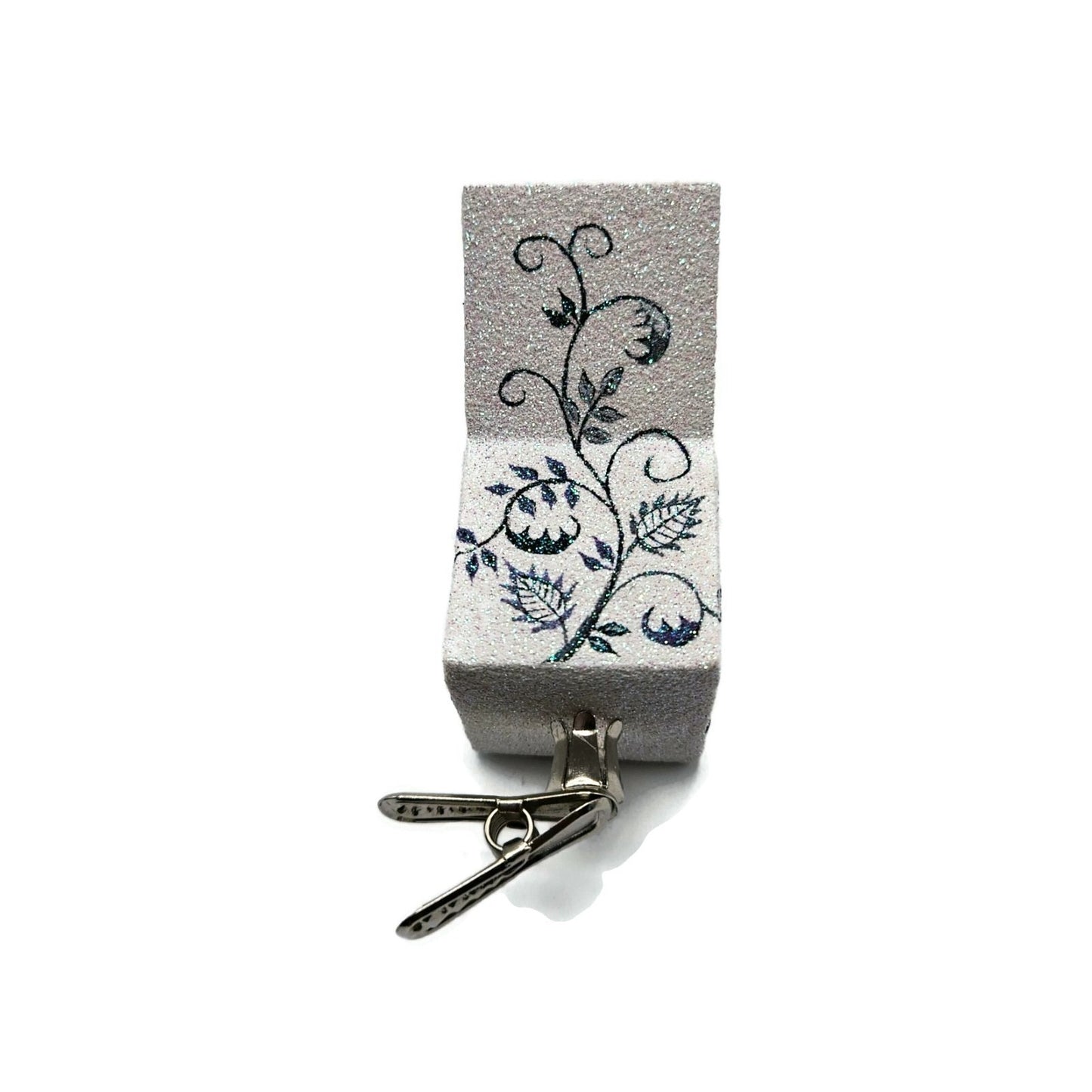 Patricia Breen Pop Goes the Chameleon Chinoiserie Violet Clip On Spring Ornament