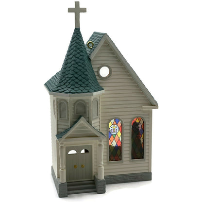 Hallmark Town Church 1995 Nostalgic Houses Shops Christmas Keepsake Ornament