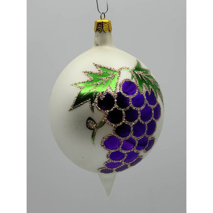 Christopher Radko Vineyard Grapes Ball Christmas Holiday Tree Ornament 890510