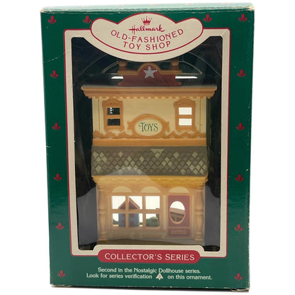 Hallmark Old Fashioned Toy Shop 1985 Nostalgic Dollhouse Christmas Ornament
