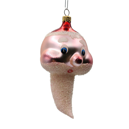 Christopher Radko Cheeky St. Nick Pink Italian Christmas Tree Ornament 95-274-0