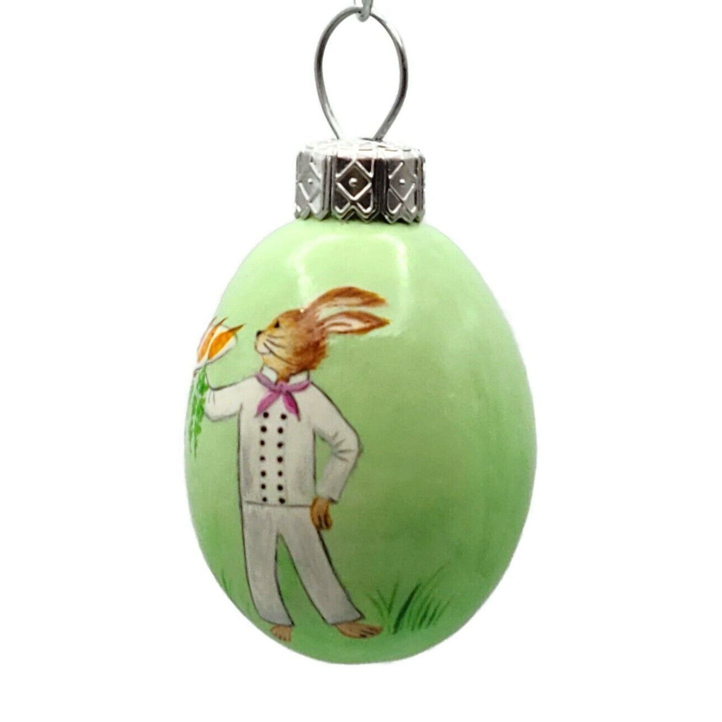 Patricia Breen Miniature Egg L Ami Louis Bunny Carrots Easter Holiday Ornament