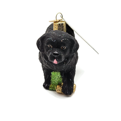 Old World Christmas Newfoundland Tibetan Mastiff Dog Animal Christmas Ornament