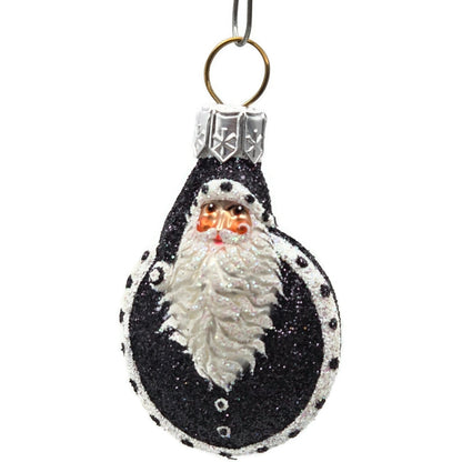 Patricia Breen Ladybug Noel Black Glittered Polka Dots Spring Christmas Ornament