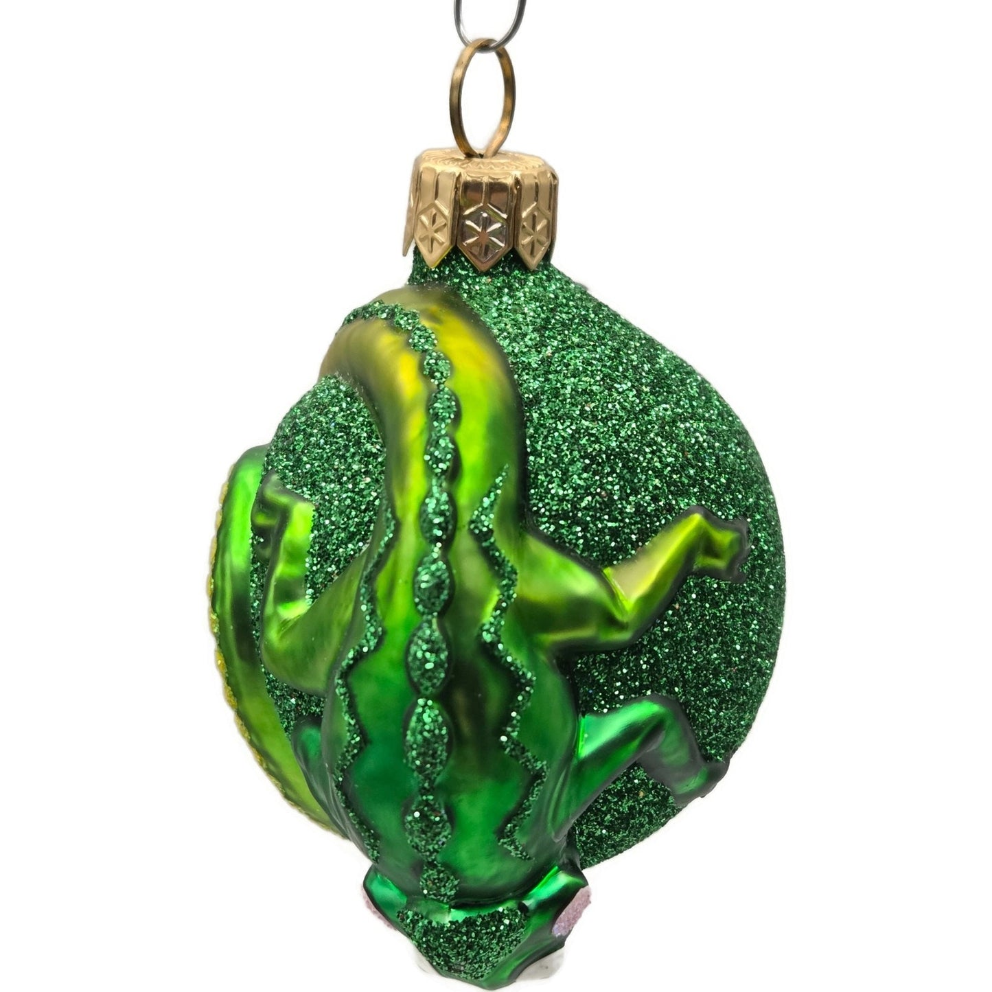 Patricia Breen Once Again for James Green Yellow St. Paddy's Christmas Ornament