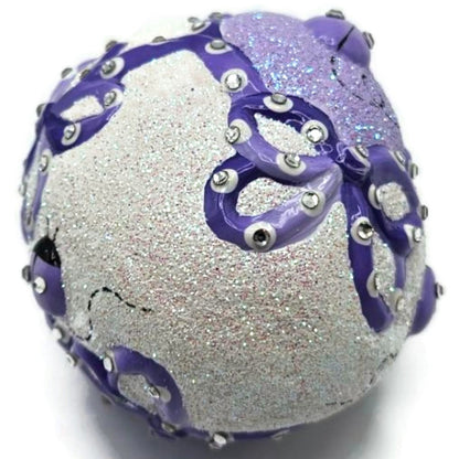 Patricia Breen Beribboned Egg Ladybugs Violet Easter Egg Purple Tree Ornament