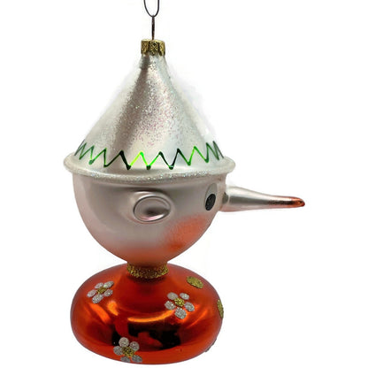Christopher Radko Pinocchio Italian Blown Glass Christmas Tree Ornament 94-248-1