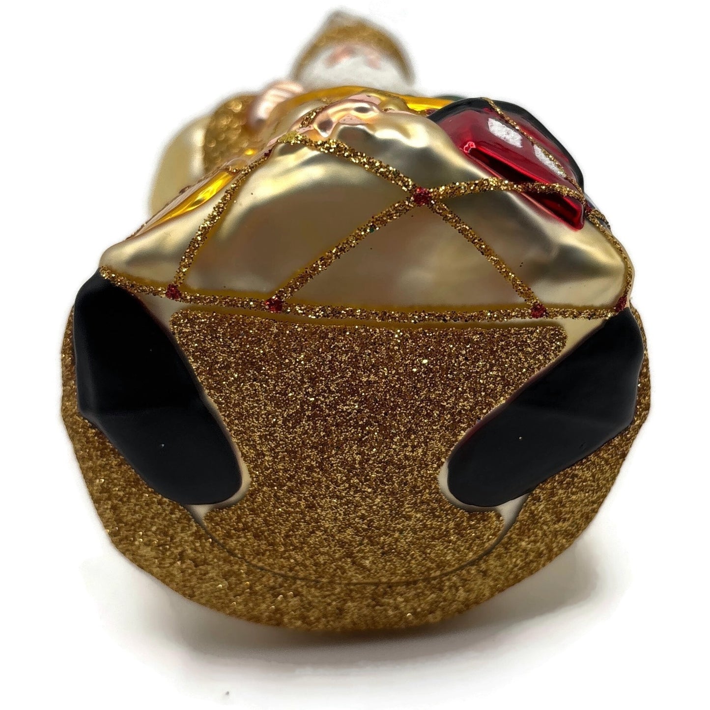 Patricia Breen Presents Gold Stars Santa Claus Gifts Toys Christmas Ornament
