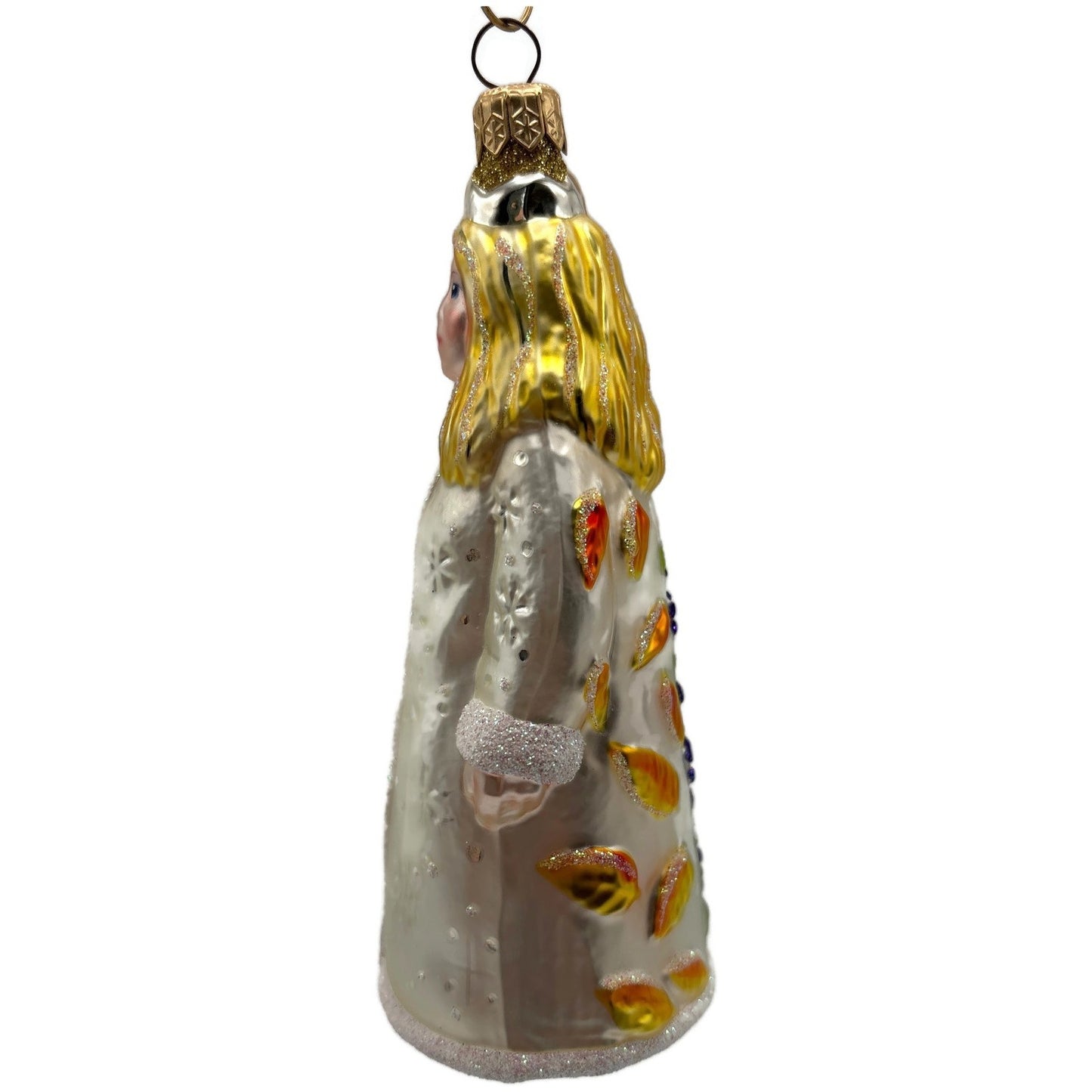 Patricia Breen Vivaldis Girl Pearl Four Seasons Floral Christmas Tree Ornament