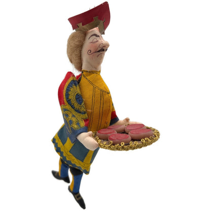 Gladys Boalt Knave of Hearts Alice in Wonderland Signed Christmas Tree Ornament