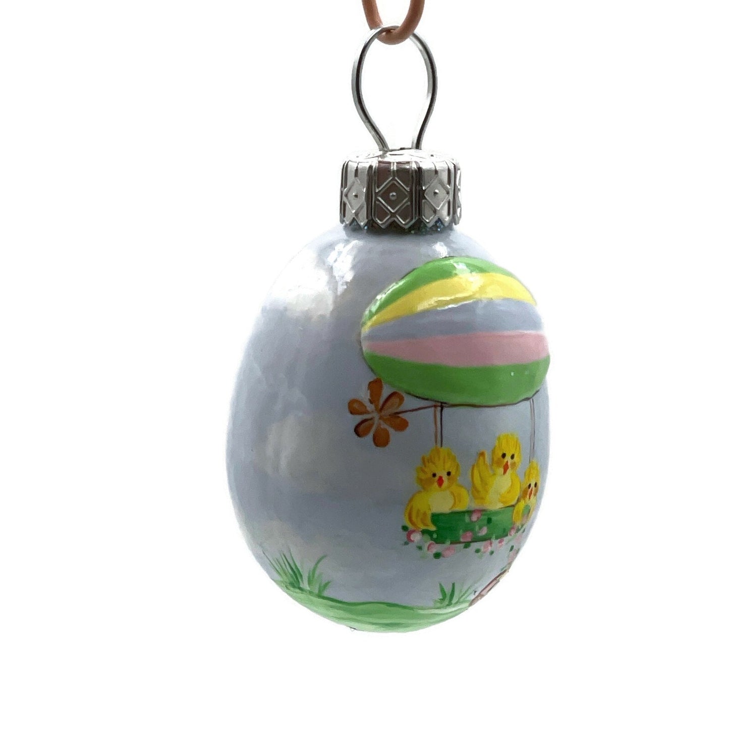 Patricia Breen Miniature Egg Sky Ride Balloon Chicks Easter Christmas Ornament
