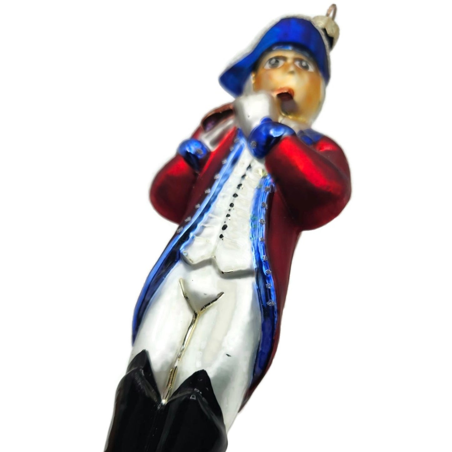 Christopher Radko Fife Player Colonial Patriotic Christmas Ornament 98-197-0