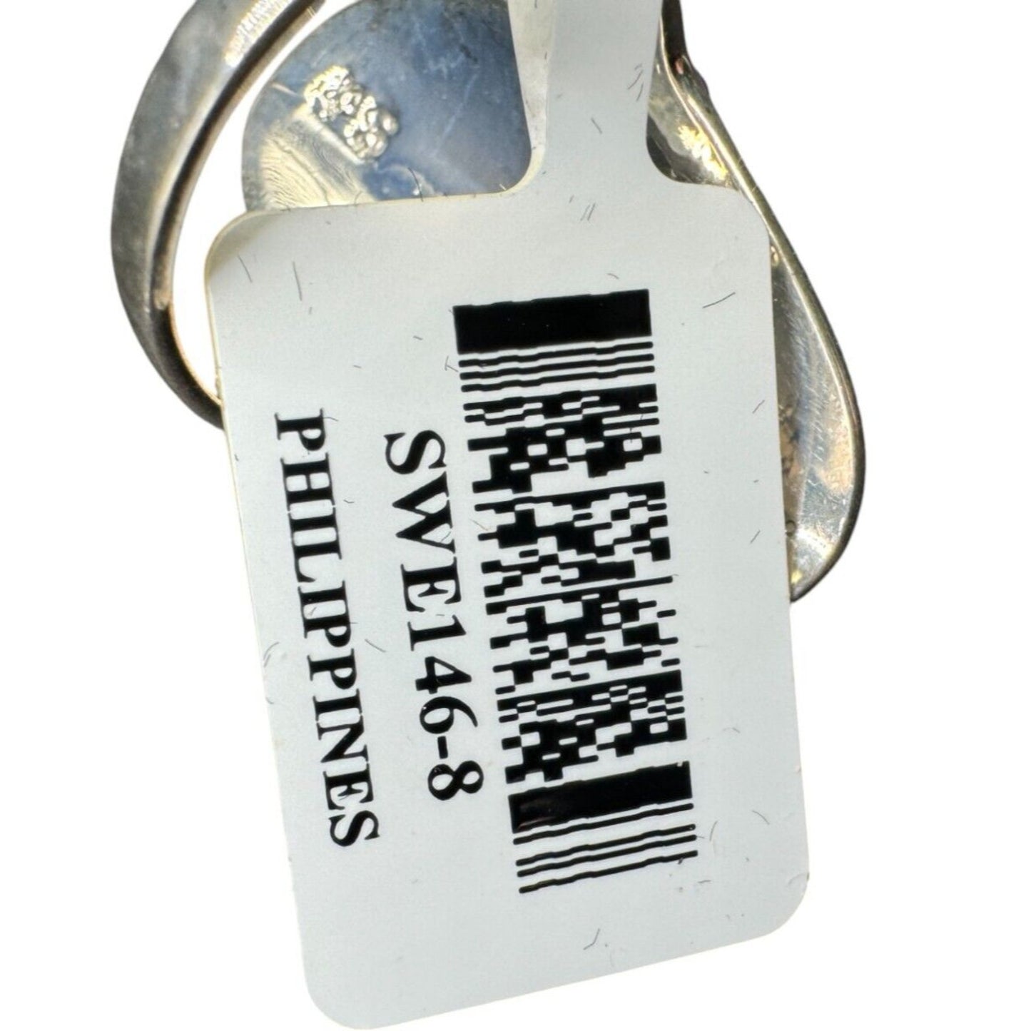 JTV Ring Turquoise Mother of Pearl Spiny Oyster Sterling Silver Ring Size 8 NEW