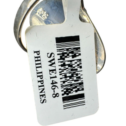 JTV Ring Turquoise Mother of Pearl Spiny Oyster Sterling Silver Ring Size 8 NEW