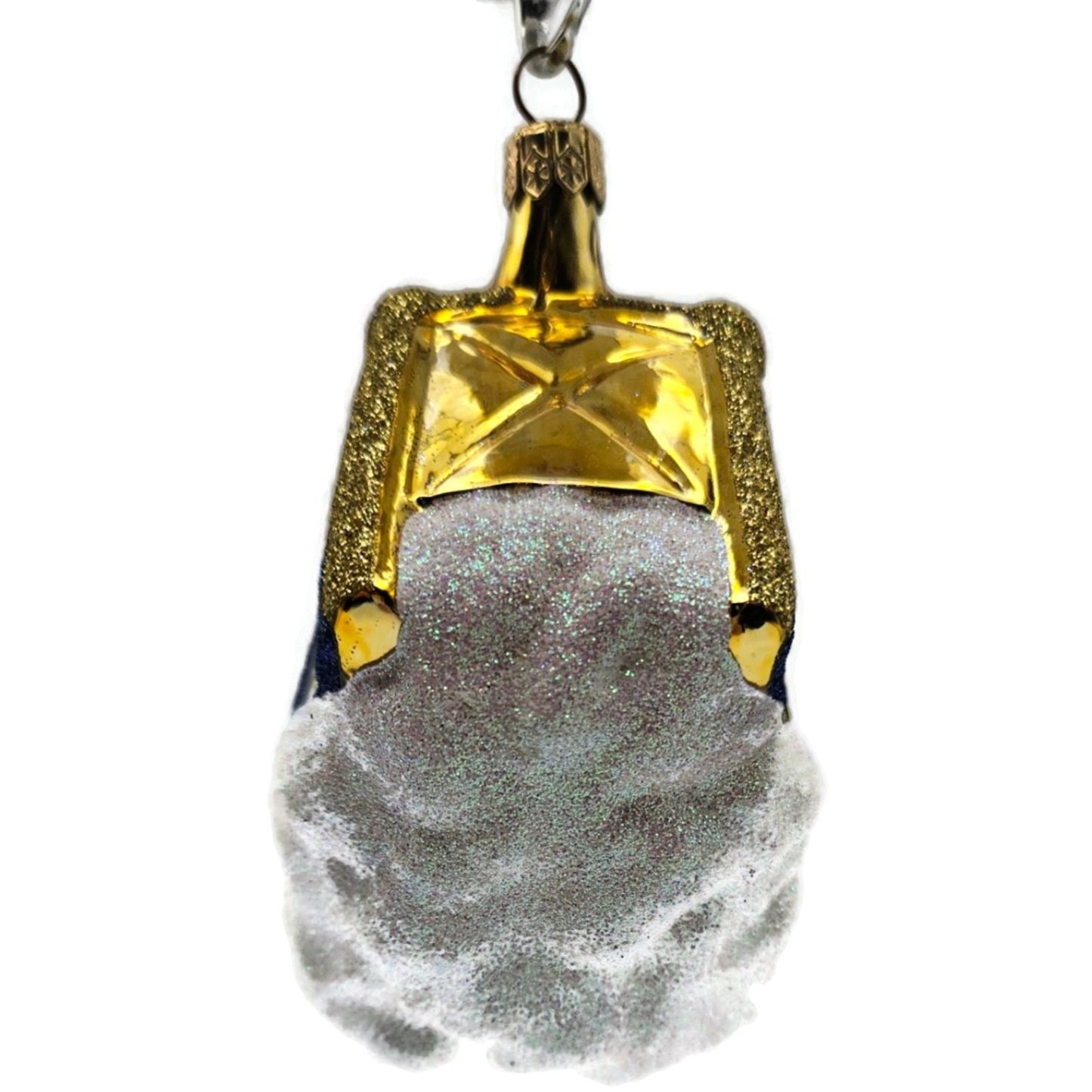 Patricia Breen Sweet Dreams Pearl Bed Gold Trim Moon Sun Christmas Tree Ornament