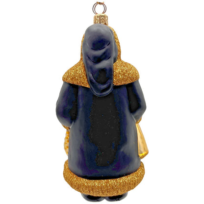 Patricia Breen Santa Partridge Pear Black Bird 12 Days of Christmas Ornament