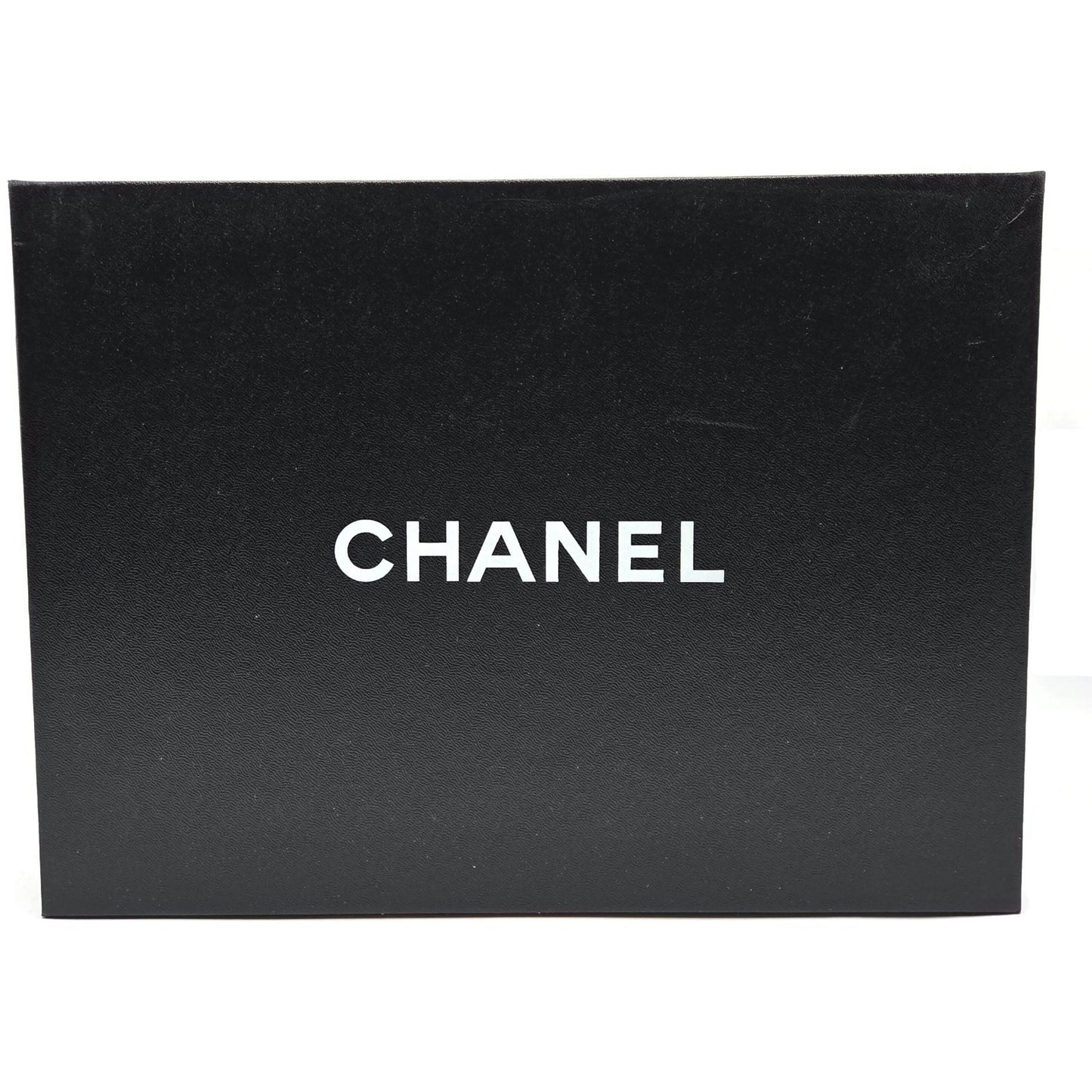 Chanel 14B Lace Up Sneakers White Black Cap Toe CC Logo Womens Size 41 New