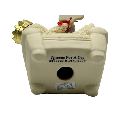 Department 56 Snowbabies Collection Queens For A Day Christmas Ornament 6009927