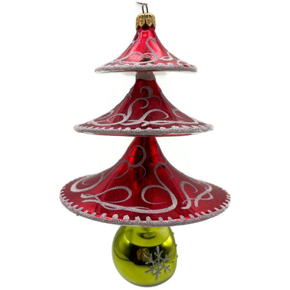 Heartfully Yours Christopher Radko Centennial Tree Reflector Christmas Ornament