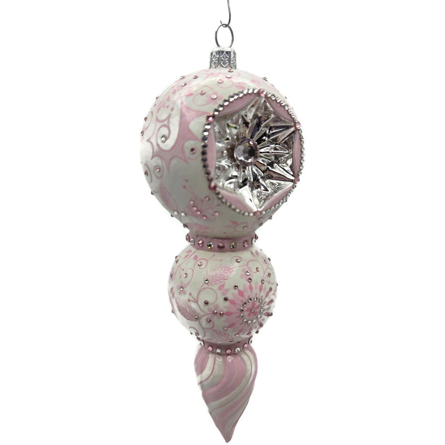 Patricia Breen Bedazzling Reflector Pink Reflector Christmas Ornament CATZ Rare