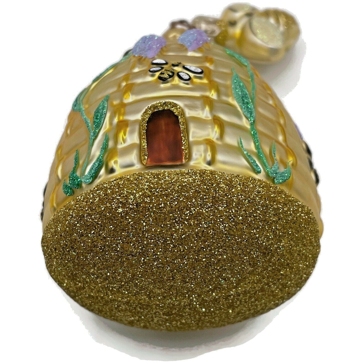 Patricia Breen Wisteria Beeskep Lavender Bee Flowers Spring Holiday Ornament