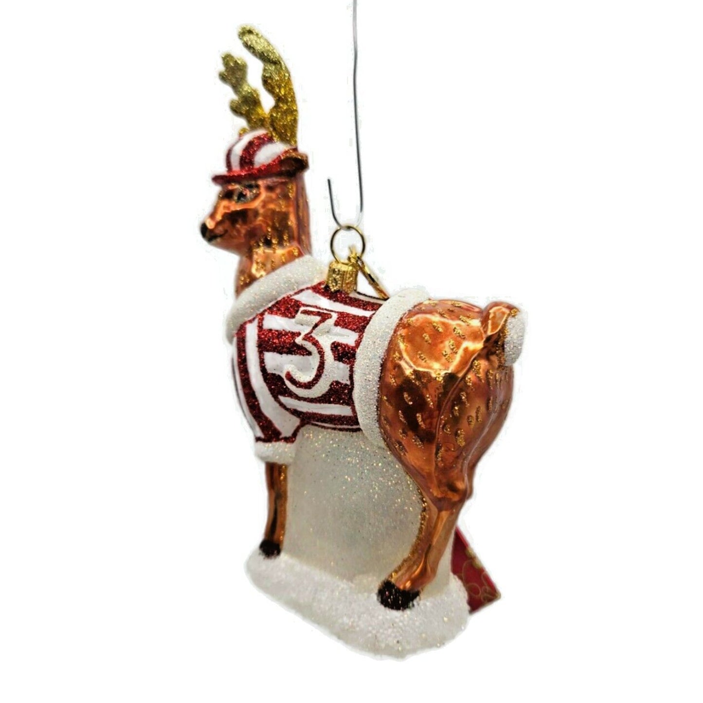 Juliska Country Estate Reindeer Games Donner the Reindeer Christmas Ornament
