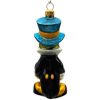 Christopher Radko By Jiminy Cricket Disney Limited Edition Christmas Ornament