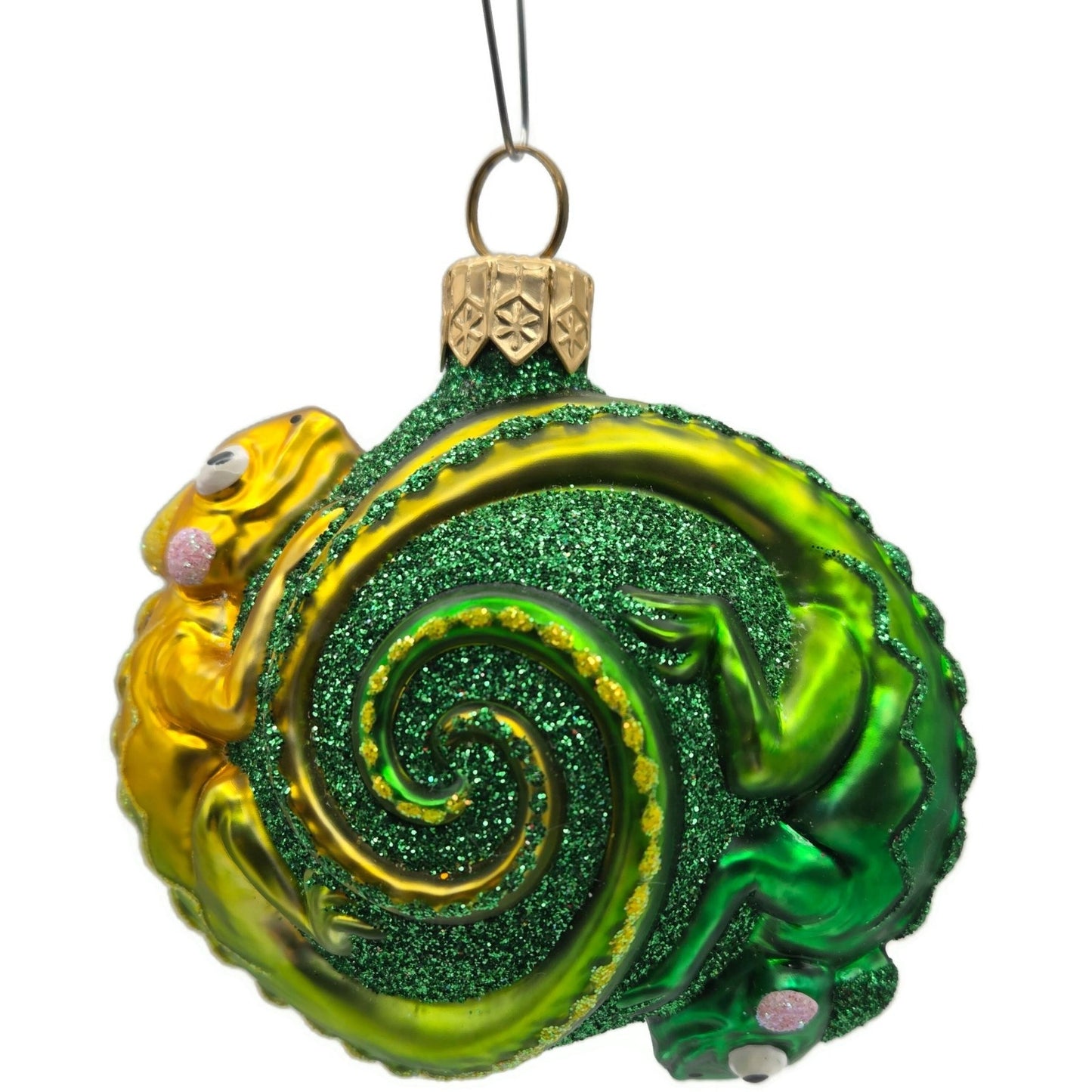 Patricia Breen Once Again for James Green Yellow St. Paddy's Christmas Ornament