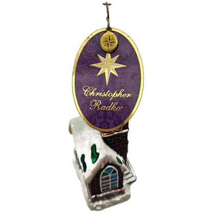Christopher Radko A Place To Pray Church Christmas Tree Ornament 1016950
